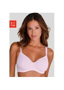 Minimizer-BH Nuance, Damen, Gr. 70, Cup D, wei&szlig;, Microtouch, Obermaterial: 82% Polyamid (TACTEL), 18% Elasthan (LYCRA), BHs Minimizer-BH, mit B&uuml;gel & leichten Spacer-Schalen, mit verspielten Spitzentr&auml;gern