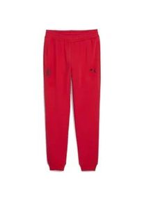 Sporthose Puma "AC Milan FtblEssentials Hose Herren", Damen, Gr. M, Normalgr&ouml;&szlig;en, schwarz (for all time rot schwarz), 68% Baumwolle, 32% Polyester, regular fit, Hosen Sporthose