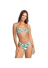 B&uuml;gel-Bikini-Top Billabong "All The Waves Talia Uwire", Damen, Gr. M, Cup B, evergr&uuml;n, Obermaterial: 78% Polyamid, 22% Elasthan;, Bikini-Oberteile