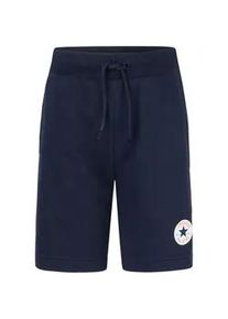 Sweatshorts Converse "f&uuml;r Kinder", Jungen, Gr. 164/170 (176), N-Gr, schwarz (obsidian), Sweatware, Obermaterial: 60% Baumwolle, 40% Polyester, unifarben, Hosen Sweatshorts, f&uuml;r Kinder