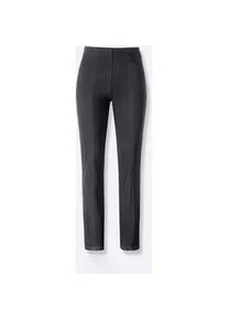 Schlupfjeans COSMA, Damen, Gr. 25, Kurzgr&ouml;&szlig;en, schwarz (schwarz denim), 60% Baumwolle, 30% Polyester, 10% Elasthan, unifarben, lang, Jeans Schlupfjeans