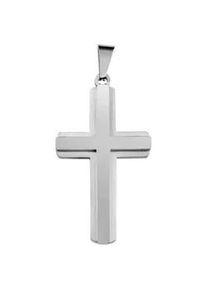 Adelia&acute;s Kettenanh&auml;nger ADELIA ́S "stilvoller Kreuz Anh&auml;nger aus Edelstahl", gold, Schmuckanh&auml;nger, Damen, Edelstahl, Kettenanh&auml;nger