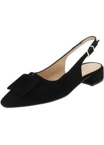 Pumps Peter Kaiser "Peter Kaiser Pumps Veloursleder", Damen, Gr. 38, schwarz, Veloursleder, Schuhe Pumps