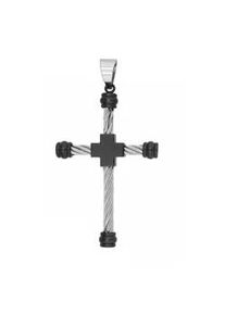 Adelia&acute;s Kettenanh&auml;nger ADELIA ́S "modischer Kreuz Anh&auml;nger aus Edelstahl", gold, Schmuckanh&auml;nger, Damen, Edelstahl, Kettenanh&auml;nger