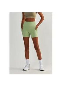 Funktionstights BESHAPED "Lift me up", Damen, Gr. M, US-Gr&ouml;&szlig;en, gr&uuml;n (hellgr&uuml;n), 90% Nylon, 10% Elasthan, unifarben, kurz, Hosen, mit Kompressions-Funktion