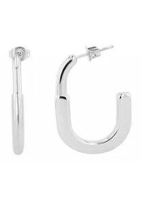 Adelia&acute;s Paar Creolen ADELIA ́S "Damen Creolen aus Edelstahl", silber, Ohrringe, Damen, Damen, Edelstahl