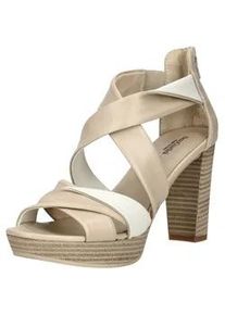 High-Heel-Pumps Nero Giardini "Nero Giardini Pumps Leder", Damen, Gr. 40, beige, Leder, Schuhe