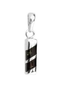 Kettenanh&auml;nger OSTSEE-SCHMUCK "OSTSEE-SCHMUCK Anh&auml;nger Karoline Anh&auml;nger Karoline", wei&szlig;, Schmuckanh&auml;nger, Damen, 31 x 6mm, Silber 925 (Sterlingsilber), 3,1 g, Kettenanh&auml;nger