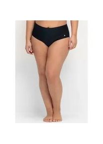 Bikini-Hose sheego, Damen, Gr. 44, Normalgr&ouml;&szlig;en, blau (tiefblau), Polyamid, Badehosen Bikini-Hose