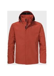 Sch&ouml;ffel Outdoorjacke SCH&Ouml;FFEL "Jacket Gmund M", Herren, Gr. 50, rot (5590, rot), Oberstoff: Aussenseite: 100% Polyester; (Membran: Polyurethan); Futter Rumpf oben: 100% Polyester, regular fit, hoch geschlossener Ausschnitt, Jacken Outdoorjacke