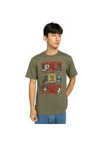 T-Shirt Element "Timber Boxcar", Herren, Gr. XS, kalamata, Obermaterial: 100% Walkfrottier;, Shirts T-Shirt