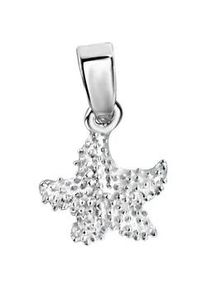Kettenanh&auml;nger Vivance "925/- Sterling Silber rhodiniert Seestern", wei&szlig;, Schmuckanh&auml;nger, Damen, one-size, Silber 925 (Sterlingsilber), 0,6 g, Kettenanh&auml;nger