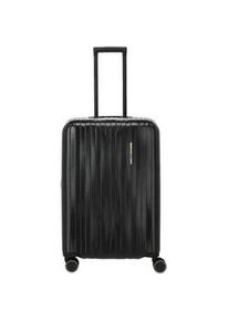 Hartschalen-Trolley Travelite "BARBARA & Travelite BARBARA NOVELTY, verschiedene Gr&ouml;&szlig;en und Farben", Damen, Gr. B/H/T: 43cm x 65cm x 27cm 68 l, schwarz, Polycarbonat, unifarben, Koffer, Hartschalen-Kofferset Reisegep&auml;ck Volumenerweiterung bei M