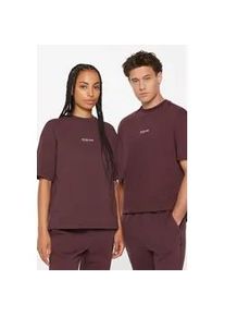 Rundhalsshirt Harlem Soul, Damen, Gr. L, rot (cranberry juice), Single Jersey, Material: 100% Baumwolle, bedruckt, oversize normal, Rundhals, eingesetzt gerader Abschluss, Shirts Rundhalsshirt, aus Baumwolle