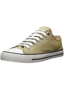 Sneaker Ethletic "Trainer White Cap Lo Cut", Damen, Gr. 36, gr&uuml;n (watersign gr&uuml;n, just wei&szlig;), Obermaterial: 100% Baumwolle; Sohle: 100% Naturkautschuk, Schuhe Sneaker, Keine Angabe