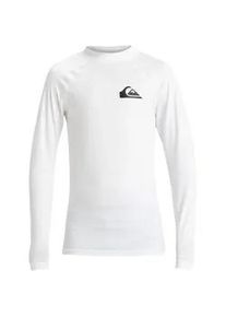 Neopren Shirt Quiksilver "Everyday", Kinder, Gr. 8, wei&szlig;, Obermaterial:84% Microfaser, 16% Elasthan;, Shirts