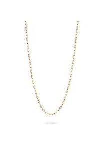 Collierkettchen Thomas Sabo "Paperclip-Kette" Gr. 70, gold (gelbgoldfarben), Halsketten, Damen, 70, Silber 925 (recycelt)