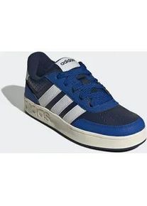 Sneaker Adidas SPORTSWEAR "BREAKBASE KIDS", Damen, Gr. 36, collegiate navy, dash grau, collegiate royal, Synthetik, Textil, Schuhe Sneaker, f&uuml;r Kinder & Jugendliche