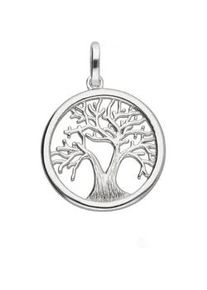 Adelia&acute;s Kettenanh&auml;nger ADELIA ́S "Damen 925 Silber Anh&auml;nger Lebensbaum &Oslash; 19,7 mm", silber, Schmuckanh&auml;nger, Damen, Silber 925 (Sterlingsilber), Kettenanh&auml;nger, f&uuml;r Damen