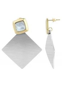 Adelia&acute;s Paar Ohrh&auml;nger ADELIA ́S "Damen Ohrstecker aus Edelstahl", silber, Ohrringe, Damen, Damen, Edelstahl