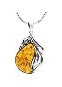 Kette mit Anh&auml;nger OSTSEE-SCHMUCK "OSTSEE-SCHMUCK Kette mit Anh&auml;nger Janne Kette mit Anh&auml;nger Janne" Gr. 45, silber, Halsketten, Damen, 45cm, Silber 925 (Sterlingsilber), L: 45