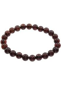 Armband OSTSEE-SCHMUCK "OSTSEE-SCHMUCK Armband Kugel 8 mm, 19 cm", braun, Armb&auml;nder, Damen, 19cm, Bernstein, Armband