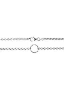Gliederkette OSTSEE-SCHMUCK "OSTSEE-SCHMUCK Kette Charmskette Kette Charmskette", silber, Halsketten, Damen, 45cm, Silber 925 (Sterlingsilber), L: 45, Gliederkette
