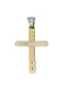 Adelia&acute;s Kettenanh&auml;nger ADELIA ́S "zeitloser Kreuz Anh&auml;nger aus Edelstahl", unbekannt, Schmuckanh&auml;nger, Damen, Edelstahl, Kettenanh&auml;nger