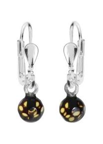 Paar Ohrh&auml;nger OSTSEE-SCHMUCK "OSTSEE-SCHMUCK Ohrh&auml;nger Klassisch 5 mm Ohrh&auml;nger Klassisch 5 mm", wei&szlig;, Ohrringe, Damen, 21 x 5mm, Silber 925 (Sterlingsilber)