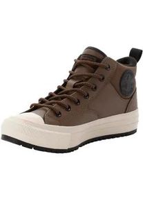 Sneaker Converse "CHUCK TAYLOR ALL STAR MALDEN STREET WATERPROOF BOOT", Herren, Gr. 37,5, grounded, schwarz, by the campfire, Synthetik, Schuhe Sneaker, wasserddicht