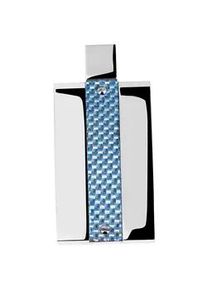 Adelia&acute;s Kettenanh&auml;nger ADELIA ́S "moderner Schmuck Anh&auml;nger aus Edelstahl", blau, Schmuckanh&auml;nger, Damen, Edelstahl, Kettenanh&auml;nger