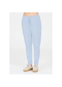 ENDURANCE ATHLECIA Sweathose ATHLECIA "Jacey", Damen, Gr. 42, EURO-Gr&ouml;&szlig;en, blau (hell, denim), 51% Polyester, 44% Modal, 5% Elasthan, unifarben, lang, Hosen Sweathose, aus weichem Modalmix
