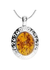 Kette mit Anh&auml;nger OSTSEE-SCHMUCK "OSTSEE-SCHMUCK Kette mit Anh&auml;nger Michelle" Gr. 45, silber, Halsketten, Damen, 45cm, Silber 925 (Sterlingsilber), L: 45