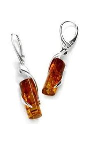 Paar Ohrh&auml;nger OSTSEE-SCHMUCK "OSTSEE-SCHMUCK Ohrh&auml;nger Samara Ohrh&auml;nger Samara", wei&szlig;, Ohrringe, Damen, 46 x 10mm, Silber 925 (Sterlingsilber)