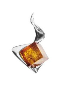 Kettenanh&auml;nger OSTSEE-SCHMUCK "OSTSEE-SCHMUCK Anh&auml;nger Amely Anh&auml;nger Amely", wei&szlig;, Schmuckanh&auml;nger, Damen, 30 x 20mm, Silber 925 (Sterlingsilber), 3,4 g, Kettenanh&auml;nger