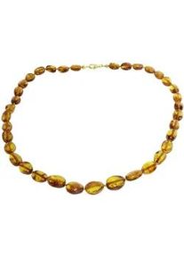 Gliederkette OSTSEE-SCHMUCK "OSTSEE-SCHMUCK Kette Tocessa Kette Tocessa" Gr. 42, braun, Halsketten, Damen, 42cm, Bernstein, L: 42, Gliederkette
