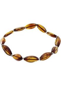 Armband OSTSEE-SCHMUCK "OSTSEE-SCHMUCK Armband Tasja Armband Tasja", braun, Armb&auml;nder, Damen, 19cm, Bernstein, Armband
