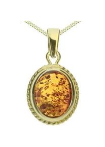 Kette mit Anh&auml;nger OSTSEE-SCHMUCK "OSTSEE-SCHMUCK Kette mit Anh&auml;nger Jolin Kette mit Anh&auml;nger Jolin" Gr. 45, gold, Halsketten, Damen, 45cm, Gelbgold 333, L: 42