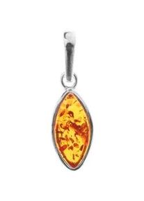 Kettenanh&auml;nger OSTSEE-SCHMUCK "OSTSEE-SCHMUCK Anh&auml;nger Tadira Anh&auml;nger Tadira", wei&szlig;, Schmuckanh&auml;nger, Damen, 26 x 8mm, Silber 925 (Sterlingsilber), 1,4 g, Kettenanh&auml;nger