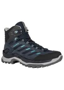 Wanderschuh Lowa "INNOVO GORE-TEX MID WS", Damen, Gr. 41,5, navy, arktis, Leder, Textil, Schuhe Wanderschuh, wasserdicht