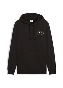 Hoodie Puma "Puma Class Graphic Hoodie Herren", Herren, Gr. XS, schwarz, 66% Baumwolle, 34% Polyester, normal, Sweatshirts Hoodie