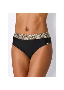 Bikini-Hose feel good, Damen, Gr. 46, Normalgr&ouml;&szlig;en, schwarz, Elasthan, Polyamid, Badehosen Bikini-Hose