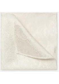 Einstecktuch MONTI "TITIAN", Herren, champagner mit paisley, muster, Viskosemischung, Paisley, festlich, Modet&uuml;cher, Paisley-Muster, Hochwertig verarbeitetes Einstecktuch handrolliert