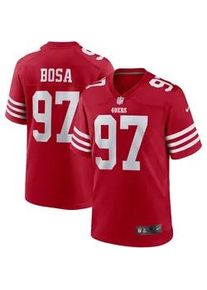 Footballtrikot Nike "Nike Trikot San Francisco 49ers NFL Home Game Jersey Bosa 97", Kinder, Gr. L, rot (mehrfarbig), 100% Polyester, Trikots