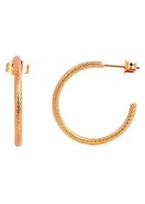 Adelia&acute;s Paar Creolen ADELIA ́S "Damen Creolen aus mattem Edelstahl &Oslash; 21 mm", silber, Ohrringe, Damen, Damen, Edelstahl