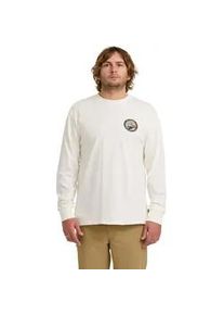 Langarmshirt Billabong "Rockies A/DIV", Herren, Gr. XXL, sanftes wei&szlig;, Obermaterial: 100% Walkfrottier;, Shirts Langarmshirt