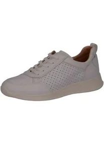 Sneaker Caprice "Caprice Sneaker Leder", Damen, Gr. 38, wei&szlig;, Leder, Schuhe Sneaker