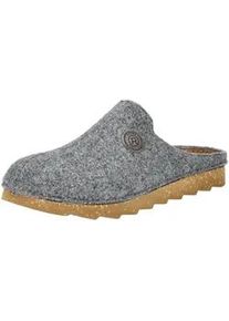 Hausschuh Rohde "Rohde Hausschuhe Filz", Herren, Gr. 41, grau, Filz, Schuhe Hausschuh