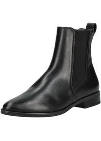 Stiefelette Paul Green "Paul Green Stiefelette Leder/Textil", Damen, Gr. 38, schwarz, Leder, Textil, Schuhe Stiefelette