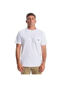 Sporttop Quiksilver "Diamond Pocket", Herren, Gr. S, wei&szlig;, Obermaterial: 100% Walkfrottier;, Tops Sporttop